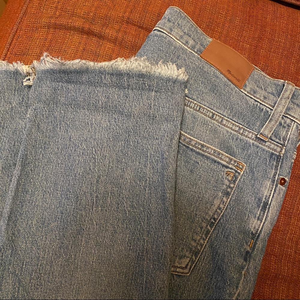 Madewell perfect vintage crop jeans